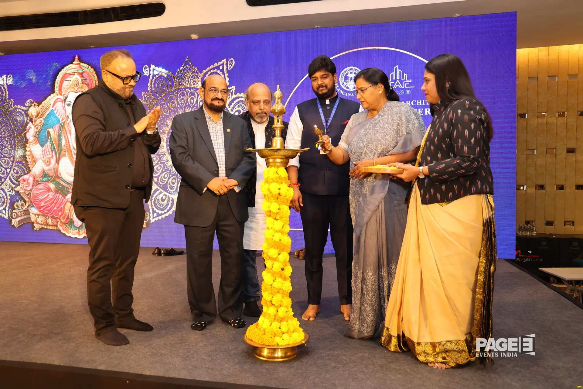 TAF 2026 Inauguration — Traditional lamp lighting ceremony